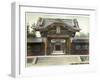 Temple Gate, Shiba, Tokyo, Japan, Early 20th Century-null-Framed Giclee Print