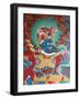 Temple Guardian Guarding the South, Named Virudhaka, Kopan Monastery, Kathmandu, Nepal, Asia-Godong-Framed Photographic Print