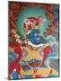 Temple Guardian Guarding the South, Named Virudhaka, Kopan Monastery, Kathmandu, Nepal, Asia-Godong-Mounted Photographic Print