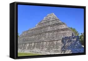 Temple I, Chaccoben, Mayan Archaeological Site-Richard Maschmeyer-Framed Stretched Canvas