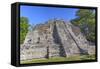 Temple I, Chaccoben, Mayan Archaeological Site-Richard Maschmeyer-Framed Stretched Canvas