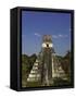 Temple I or Temple of the Giant Jaguar at Tikal-Danny Lehman-Framed Stretched Canvas