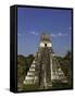 Temple I or Temple of the Giant Jaguar at Tikal-Danny Lehman-Framed Stretched Canvas