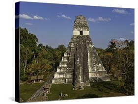 Temple I or Temple of the Giant Jaguar at Tikal-Danny Lehman-Stretched Canvas