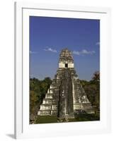 Temple I or Temple of the Giant Jaguar at Tikal-Danny Lehman-Framed Photographic Print