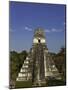 Temple I or Temple of the Giant Jaguar at Tikal-Danny Lehman-Mounted Photographic Print