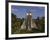 Temple I or Temple of the Giant Jaguar at Tikal-Danny Lehman-Framed Photographic Print