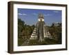 Temple I or Temple of the Giant Jaguar at Tikal-Danny Lehman-Framed Photographic Print