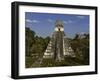 Temple I or Temple of the Giant Jaguar at Tikal-Danny Lehman-Framed Photographic Print