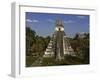 Temple I or Temple of the Giant Jaguar at Tikal-Danny Lehman-Framed Photographic Print