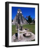 Temple I, Tikal, Guatemala-John Elk III-Framed Photographic Print