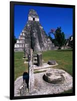 Temple I, Tikal, Guatemala-John Elk III-Framed Photographic Print