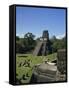 Temple II, Great Plaza, Tikal, UNESCO World Heritage Site, Guatemala, Central America-Traverso Doug-Framed Stretched Canvas