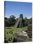 Temple II, Great Plaza, Tikal, UNESCO World Heritage Site, Guatemala, Central America-Traverso Doug-Stretched Canvas