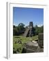 Temple II, Great Plaza, Tikal, UNESCO World Heritage Site, Guatemala, Central America-Traverso Doug-Framed Photographic Print