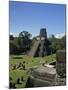 Temple II, Great Plaza, Tikal, UNESCO World Heritage Site, Guatemala, Central America-Traverso Doug-Mounted Photographic Print