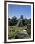 Temple II, Great Plaza, Tikal, UNESCO World Heritage Site, Guatemala, Central America-Traverso Doug-Framed Photographic Print