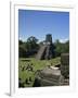 Temple II, Great Plaza, Tikal, UNESCO World Heritage Site, Guatemala, Central America-Traverso Doug-Framed Photographic Print