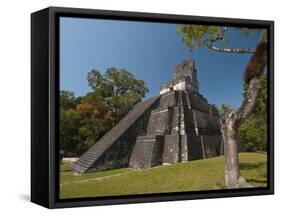 Temple Ii, Mayan Archaeological Site, Tikal, Guatemala-Sergio Pitamitz-Framed Stretched Canvas