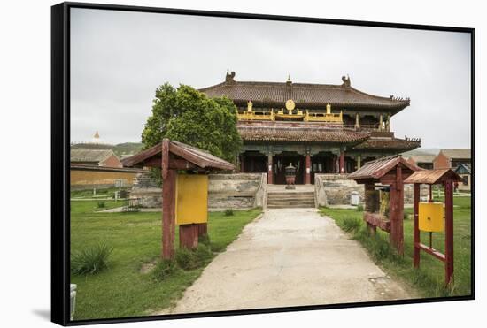 Temple in Amarbayasgalant Monastery, Mount Buren-Khaan, Baruunburen district, Selenge province, Mon-Francesco Vaninetti-Framed Stretched Canvas