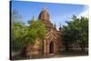 Temple in Bagan, Myanmar.-Michele Niles-Stretched Canvas