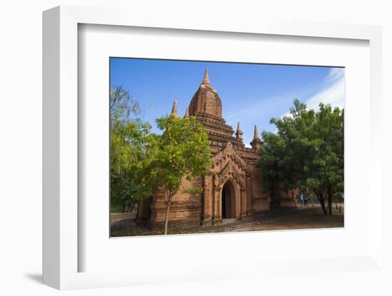 Temple in Bagan, Myanmar.-Michele Niles-Framed Photographic Print