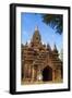 Temple in Bagan, Myanmar.-Michele Niles-Framed Photographic Print