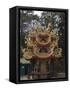 Temple in Cedar Forest, Alishan National Forest Recreation Area, Chiayi County, Taiwan-Christian Kober-Framed Stretched Canvas