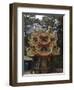 Temple in Cedar Forest, Alishan National Forest Recreation Area, Chiayi County, Taiwan-Christian Kober-Framed Photographic Print
