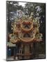 Temple in Cedar Forest, Alishan National Forest Recreation Area, Chiayi County, Taiwan-Christian Kober-Mounted Photographic Print