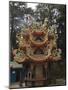 Temple in Cedar Forest, Alishan National Forest Recreation Area, Chiayi County, Taiwan-Christian Kober-Mounted Photographic Print