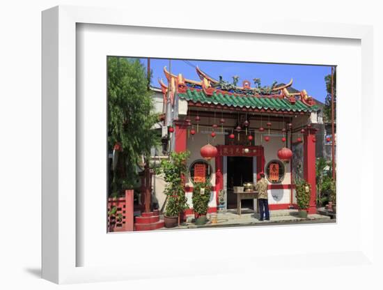 Temple in Chinatown, Melaka (Malacca), Malaysia, Southeast Asia, Asia-Richard Cummins-Framed Photographic Print