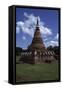 Temple in Sukhothai Historical Park, Thailand-null-Framed Stretched Canvas