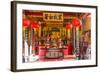 Temple in the City of Kuching, Borneo, Malaysia-Michael Nolan-Framed Photographic Print