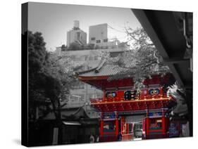 Temple In Tokyo-NaxArt-Stretched Canvas