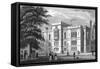 Temple Library Etc-Thomas H Shepherd-Framed Stretched Canvas