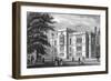 Temple Library Etc-Thomas H Shepherd-Framed Art Print