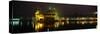 Temple Lit Up at Night, Golden Temple, Amritsar, Punjab, India-null-Stretched Canvas