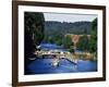 Temple Lock on the River Thames, Near Bisham, Berkshire, England, United Kingdom-David Hughes-Framed Photographic Print