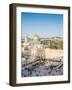 Temple Mount, Dome of the Rock, Redeemer Church and Old City in Jerusalem, Israel, Middle East-Alexandre Rotenberg-Framed Photographic Print