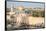 Temple Mount, Dome of the Rock, Redeemer Church and Old City in Jerusalem, Israel, Middle East-Alexandre Rotenberg-Framed Stretched Canvas