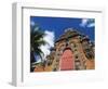 Temple Near Klungkung, Bali, Indonesia-Robert Francis-Framed Photographic Print