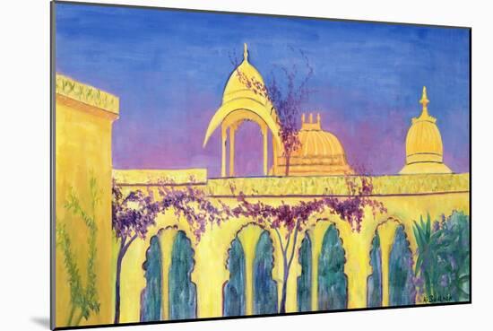 Temple Near Maoras-Hazel Bullock-Mounted Giclee Print