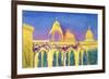 Temple Near Maoras-Hazel Bullock-Framed Giclee Print