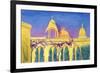 Temple Near Maoras-Hazel Bullock-Framed Giclee Print