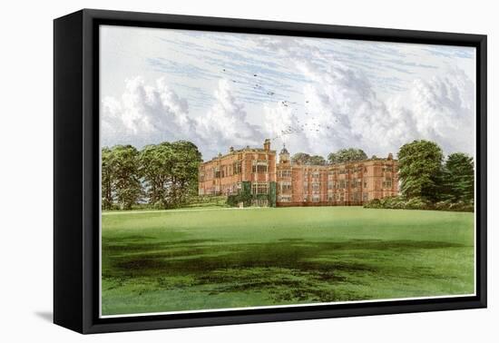 Temple Newsam, Home of the Meynell-Ingram Family, C1880-Benjamin Fawcett-Framed Stretched Canvas