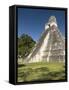 Temple No. 1 (Jaguar Temple), Tikal, UNESCO World Heritage Site, Peten, Guatemala-null-Framed Stretched Canvas