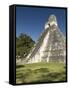 Temple No. 1 (Jaguar Temple), Tikal, UNESCO World Heritage Site, Peten, Guatemala-null-Framed Stretched Canvas