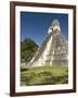 Temple No. 1 (Jaguar Temple), Tikal, UNESCO World Heritage Site, Peten, Guatemala-null-Framed Photographic Print