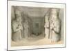 Temple Of Aboo Simbel-D^ Roberts-Mounted Art Print